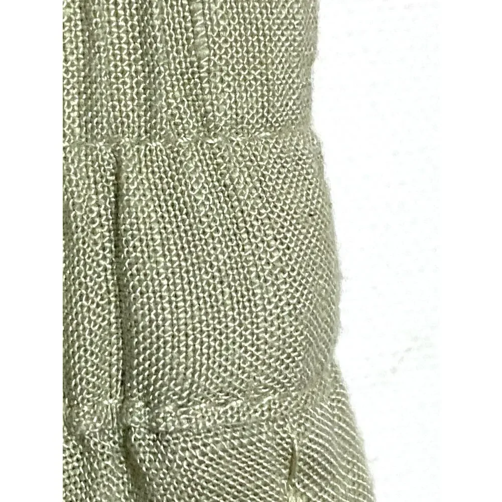 H&M Linen Viscose Pull On Pants Womens S Lagenlook Beachy Relaxed Coastal Flowy
